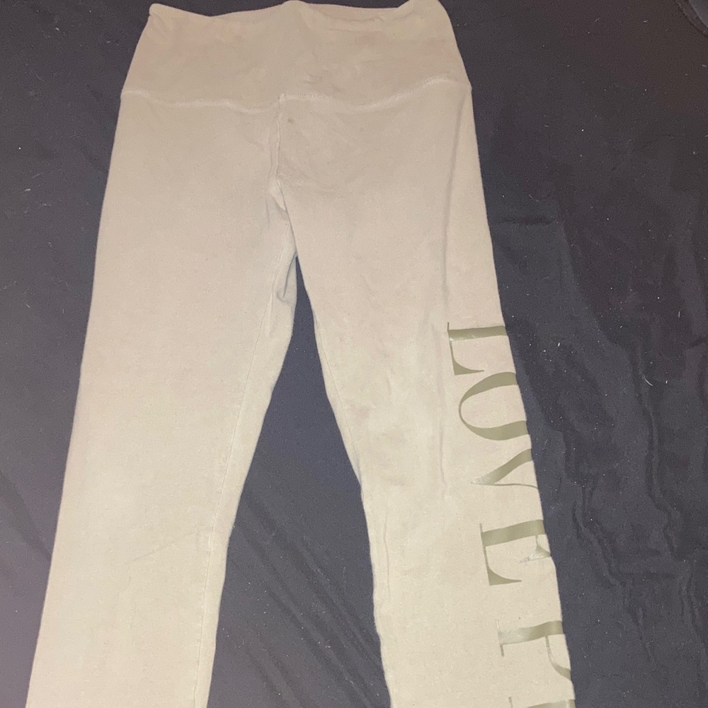 PINK Victoria's Secret Beige Leggings